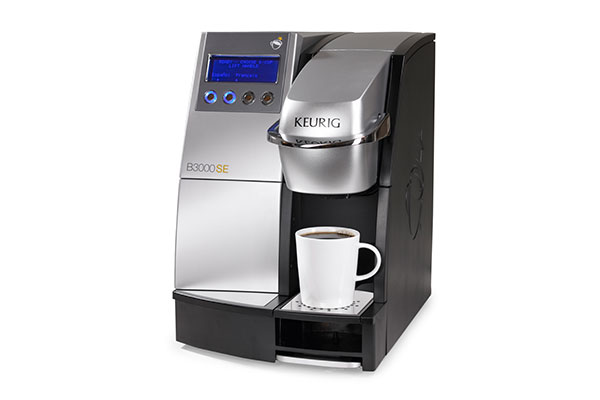 Single cup coffee machine